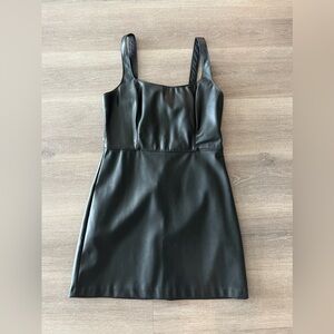 Abercrombie & Fitch Mini Leather Dress